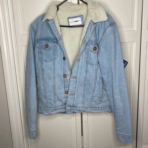 Fashion Nova Mens Denim Jean Jacket 🥵